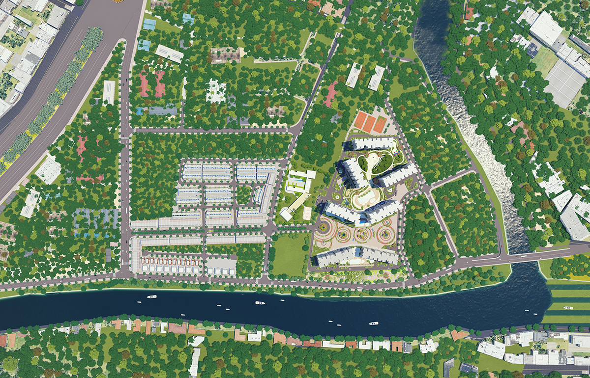 Tan Kien residential and residential social housing & commercial housing Hung Dien - 2