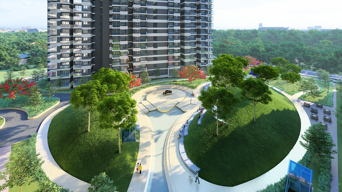 Tan Kien residential and residential social housing & commercial housing Hung Dien - 12
