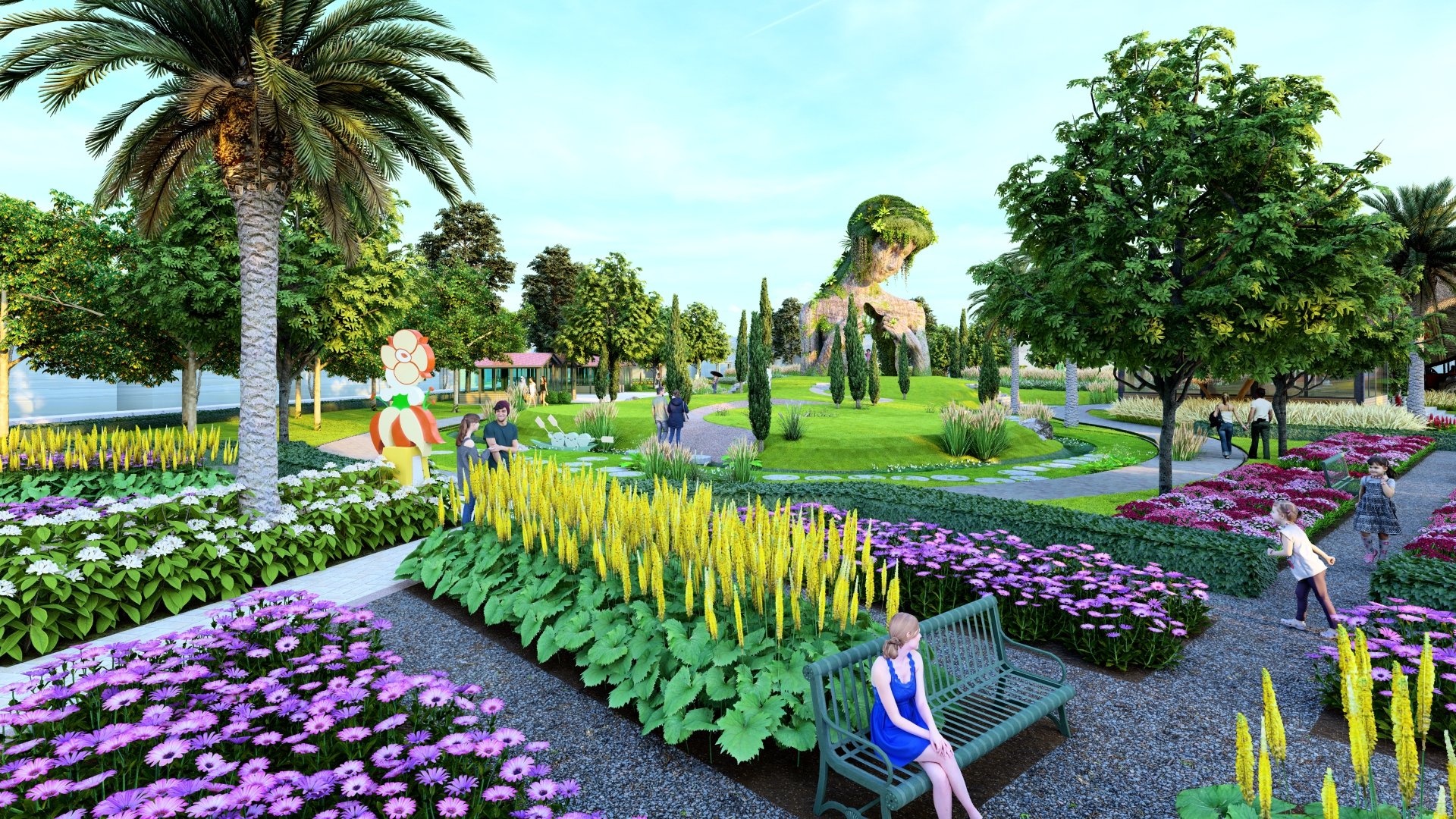 Tropicana Hồ Tràm - Nông trại Hữu Cơ - Thiết kế cảnh quan - 16
