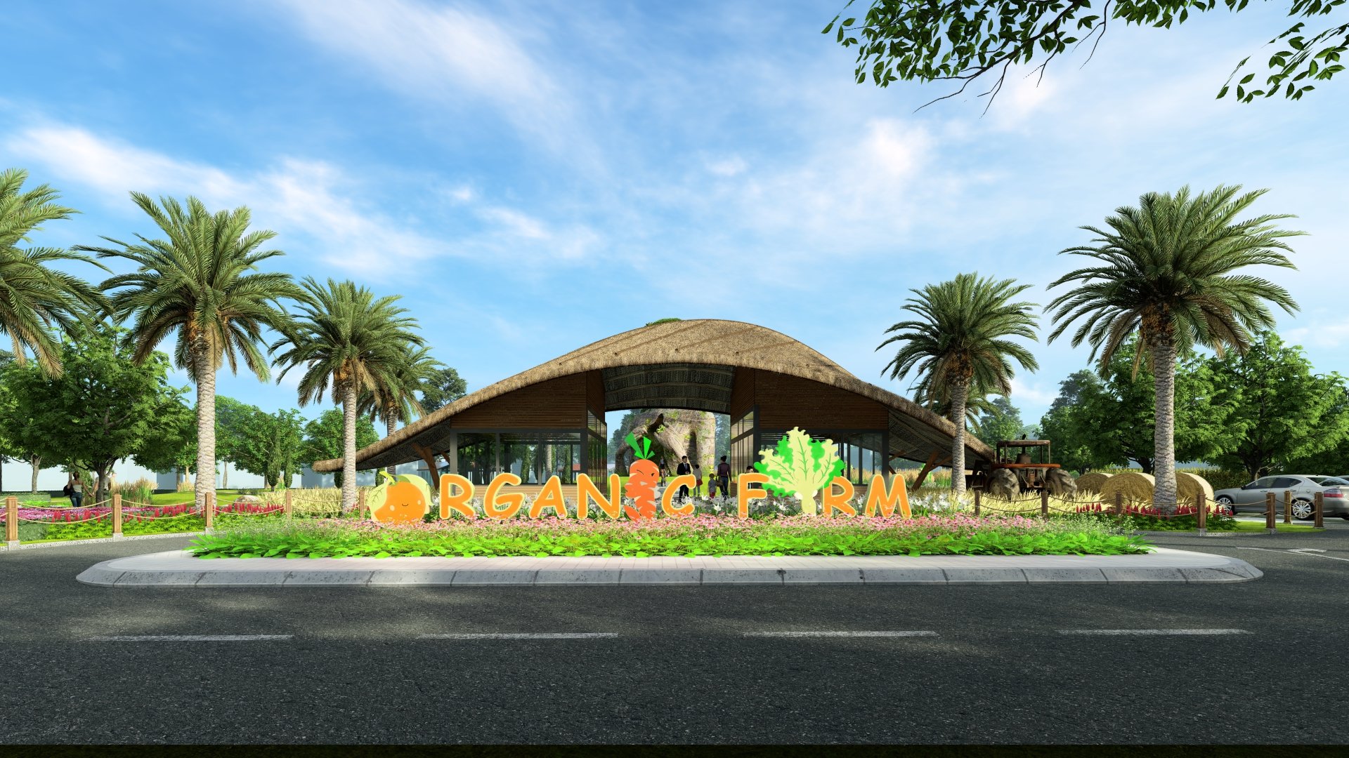 Tropicana Hồ Tràm - Nông trại Hữu Cơ - Thiết kế cảnh quan - 13