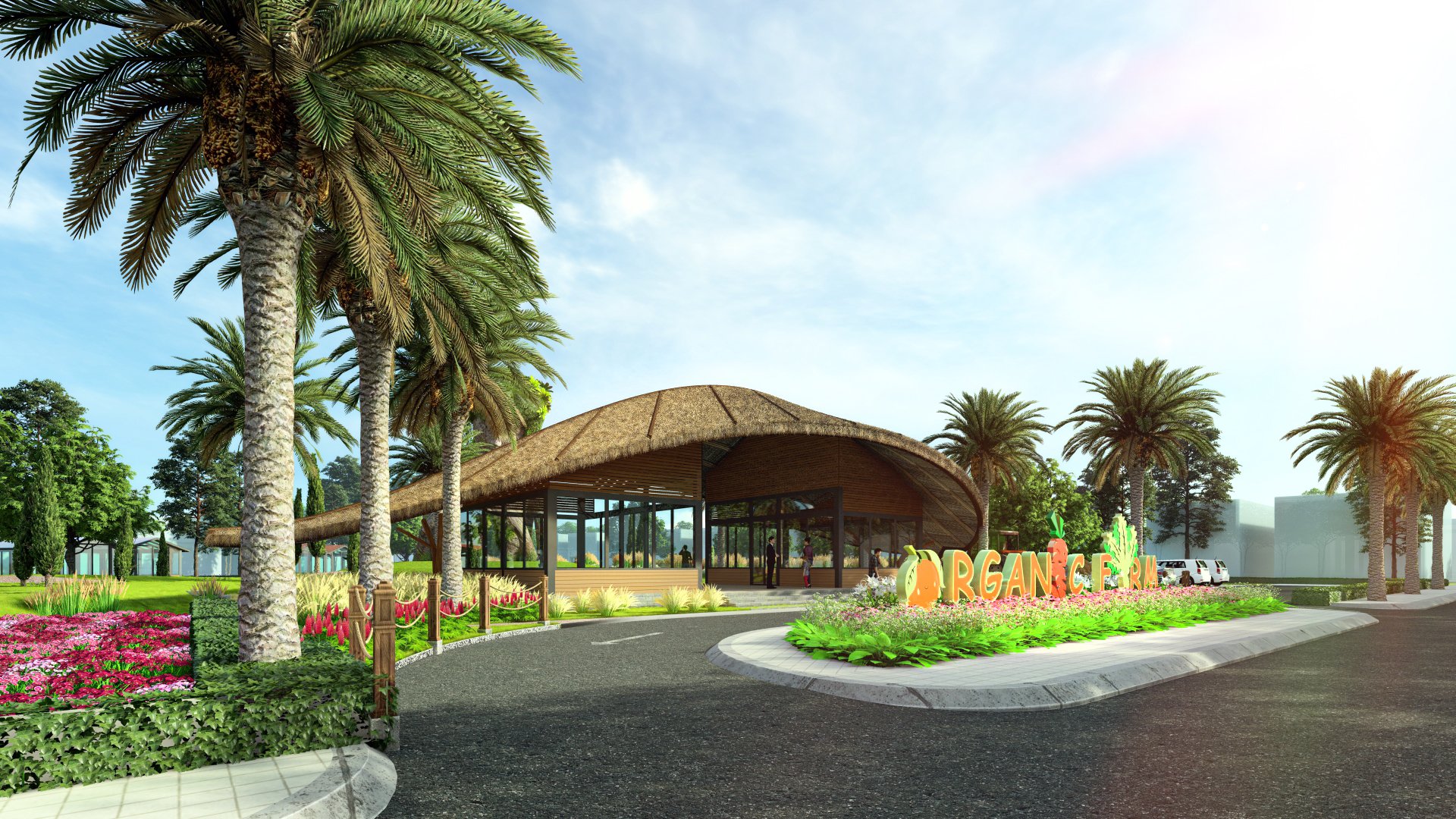 Tropicana Hồ Tràm - Nông trại Hữu Cơ - Thiết kế cảnh quan - 9