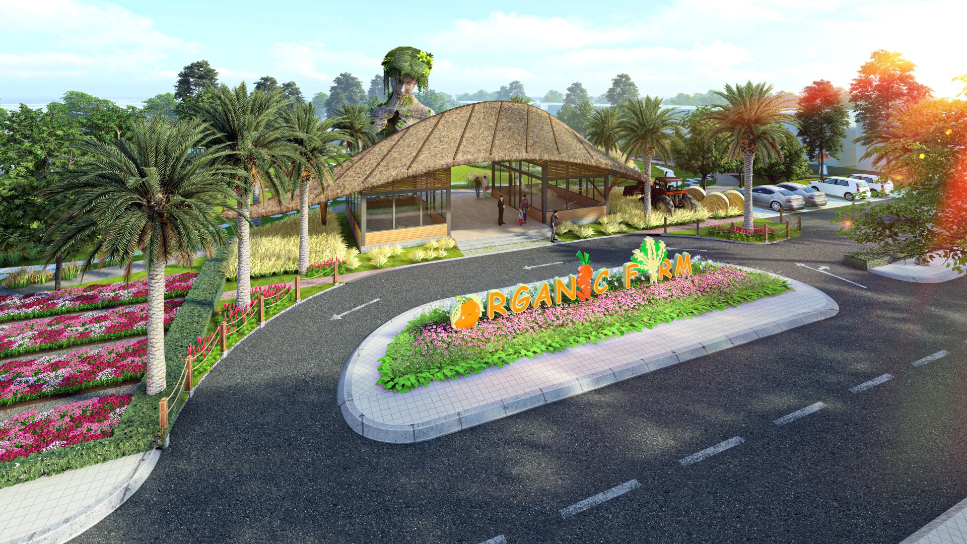 Tropicana Hồ Tràm - Nông trại Hữu Cơ - Thiết kế cảnh quan - 11