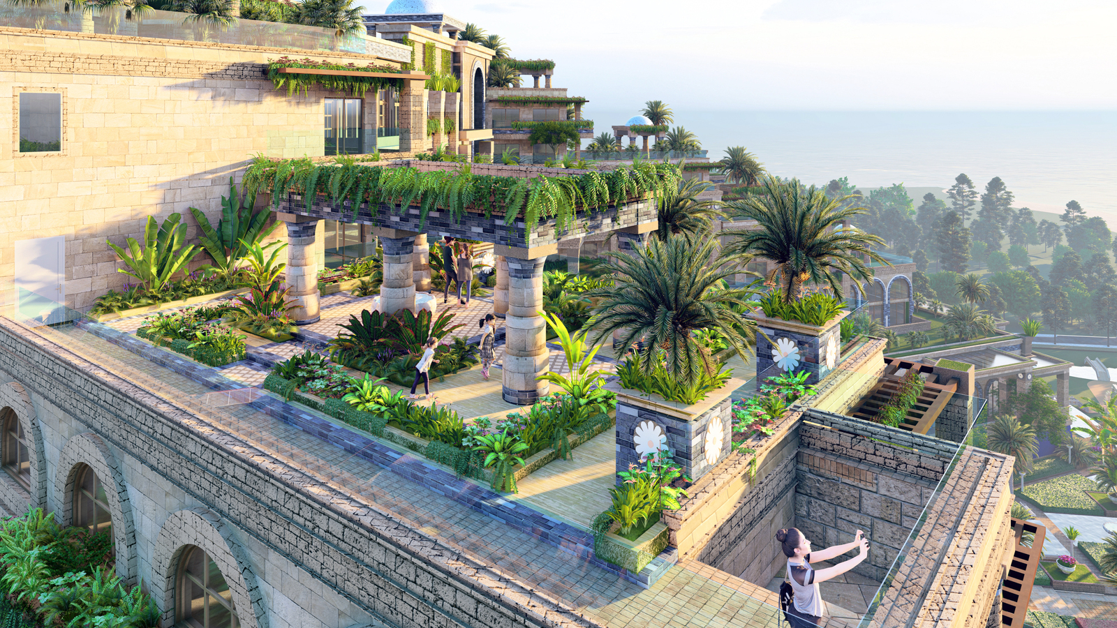 Babylon Hotel - M-Gallery - Landscape Design - 13