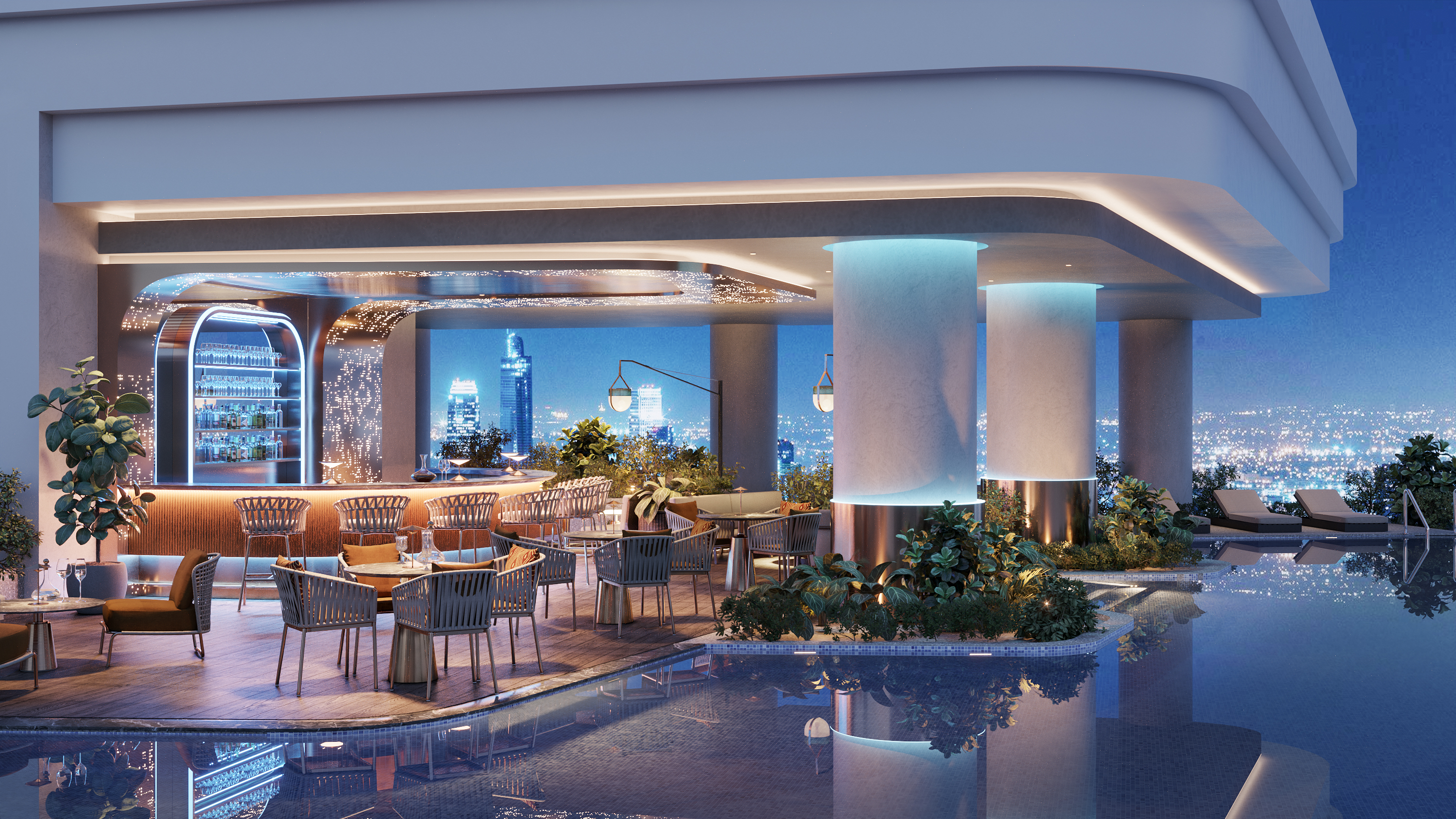 KING CROWN INFINITY - A MIXED-USE COMPLEX OF APARTMENT, COMMERCIAL, SERVICE, AND OFFICE