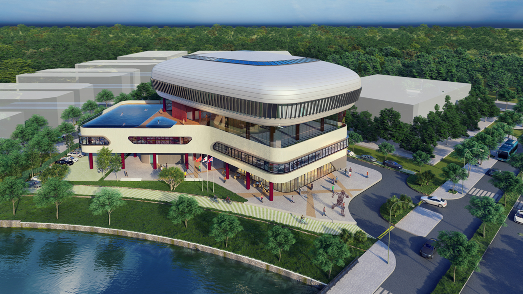Trung tâm thể dục thể thao thuộc dự án Aqua City
