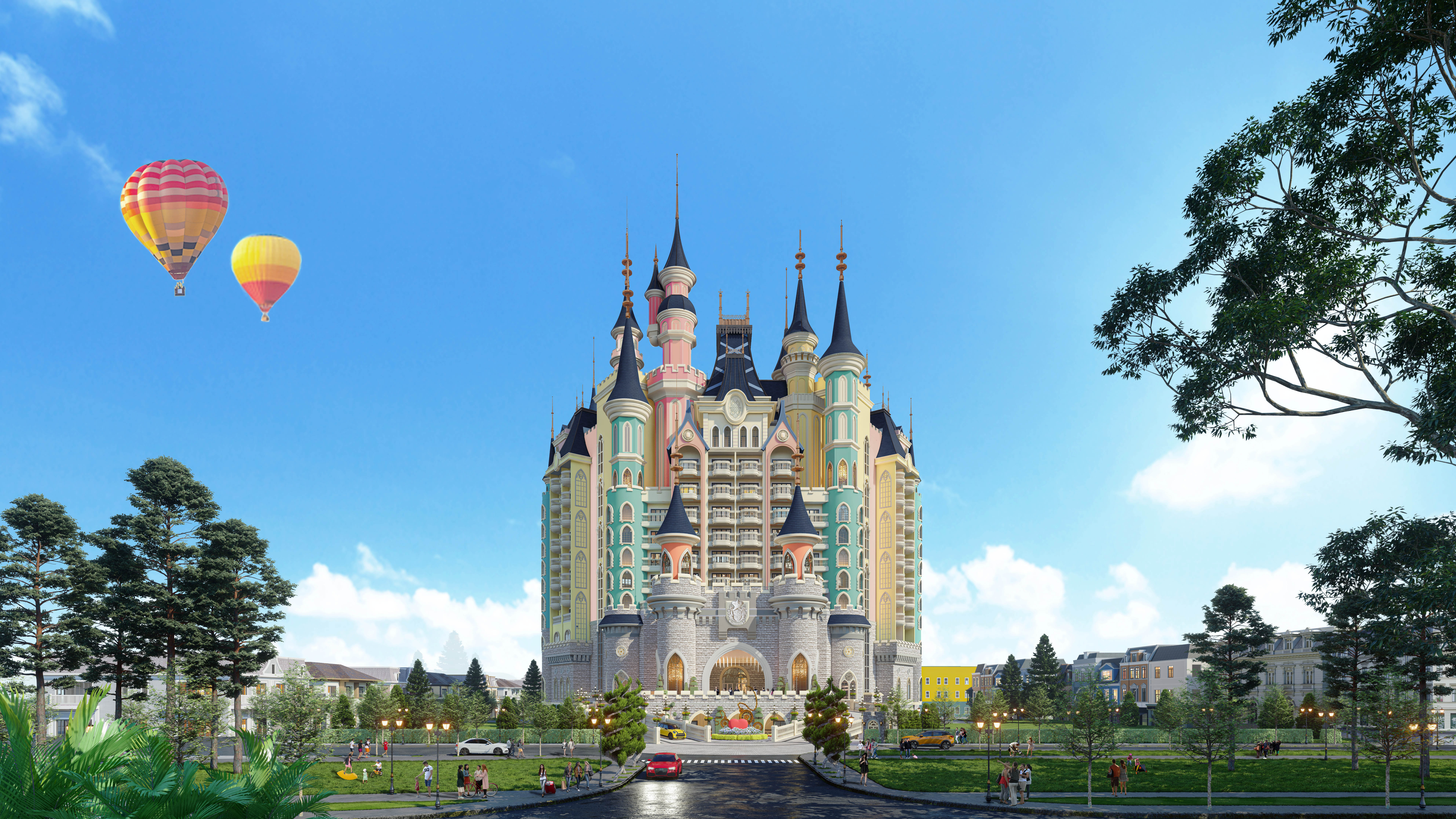 NGAN HIEP 1 TOURIST AREA 
(ITEM: CASTLE HOTEL)